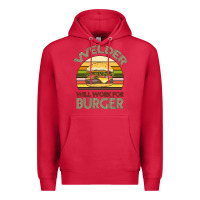 Cardinal Welder Wıll Work For Burger Premium Hoodie - Bettercallsaul