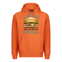 Carrot Welder Wıll Work For Burger Premium Hoodie - Bettercallsaul