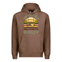 Chestnut Welder Wıll Work For Burger Premium Hoodie - Bettercallsaul