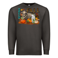 Smoke Hello Fall Merino Wool Sheep Premium Sweatshirt - LillyAllenDesigns