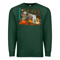 Sports Green Hello Fall Merino Wool Sheep Premium Sweatshirt - LillyAllenDesigns