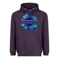 Plum autism awareness accept understand love blue Heavyweight Hoodie - LillyAllenDesigns