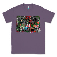 Lavender just a girl who loves christmas Classic Tee - AdoDesignShop