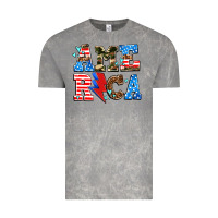 Cloud Rock america with heart Vintage Tee - AdoDesignShop