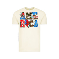 Vintage Arctic america with heart Vintage Tee - AdoDesignShop