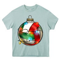 Christmas  Volleyball Heavy Core Tee | Teevron