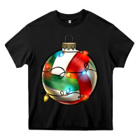 Black christmas  volleyball Heavy Core Tee - Zillion Design Studio