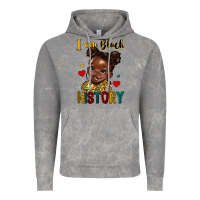 Cloud Rock i am black history Vintage Hoodie - HRA Design Shop
