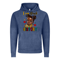 Vintage Denim i am black history Vintage Hoodie - HRA Design Shop