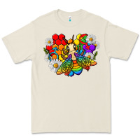 Bone pride bee with daisy lgbtq Premium Tee - texasbilliewilder