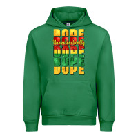 Emerald unapologetically dope cowgirl Urban Hoodie - CowGirlArtShop