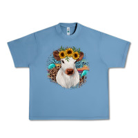 Pebble Blue western calf Urban Heavy Tee - JahusDesignShop