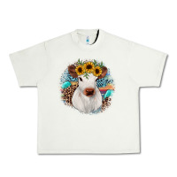 Pistachio western calf Urban Heavy Tee - JahusDesignShop