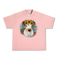 Salmon western calf Urban Heavy Tee - JahusDesignShop