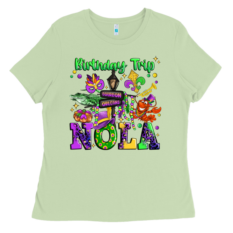 Birthday Trip Nola Ladies Tee by JahusDesignShop | Teevron