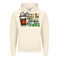 Vintage Artic coffee gives me teacher powers Vintage Hoodie - CowhideDigitalArt