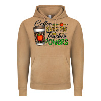 Vintage Camel coffee gives me teacher powers Vintage Hoodie - CowhideDigitalArt