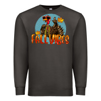 Smoke Fall Vibes Turkey Premium Sweatshirt - LillyAllenDesigns