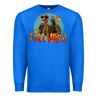 True Royal Fall Vibes Turkey Premium Sweatshirt - LillyAllenDesigns