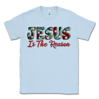 Dusty Blue jesus is the reason Classic Tee - AdoDesignShop
