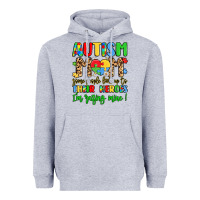 Heather Grey autism mom some people look up to their heroes Heavyweight Hoodie - LillyAllenDesigns