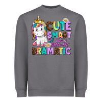Storm cute smart and a little bit dramatic unicorn Heavyweight Sweatshirt - AdoDesignShop