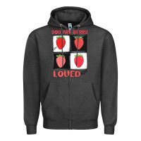 Charcoal Heather you are berry loved Zipper Hoodie - MaliasSmallBusiness