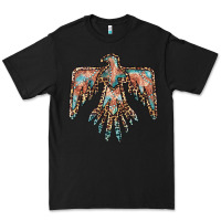 Black thunderbird leopard leather Premium Tee - BarkalooDesign