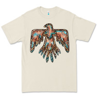 Bone thunderbird leopard leather Premium Tee - BarkalooDesign