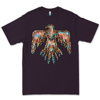Plum thunderbird leopard leather Premium Tee - BarkalooDesign
