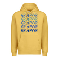 Antique Gold Girl Power Peace Premium Hoodie - Bettercallsaul