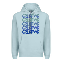 Blue Mist Girl Power Peace Premium Hoodie - Bettercallsaul