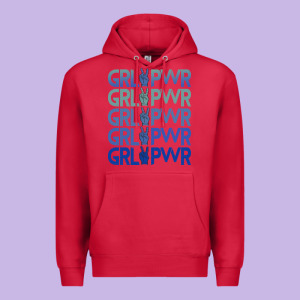 Girl Power Peace Premium Hoodie Designed By Bettercallsaul
