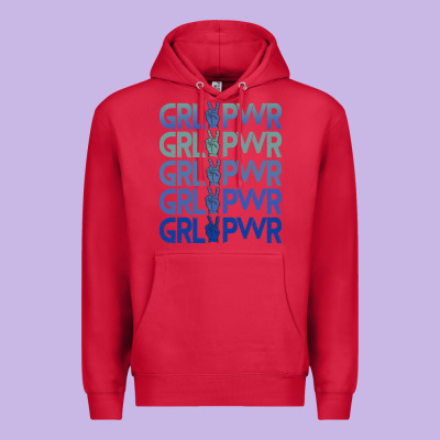 Girl Power Peace Premium Hoodie Designed By Bettercallsaul