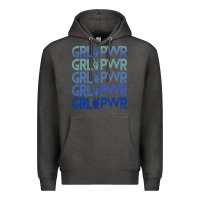 Charcoal Heather Girl Power Peace Premium Hoodie - Bettercallsaul