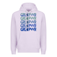 Lilac Girl Power Peace Premium Hoodie - Bettercallsaul