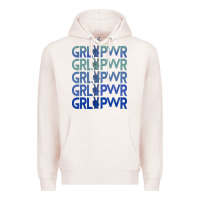 Pale Pink Girl Power Peace Premium Hoodie - Bettercallsaul