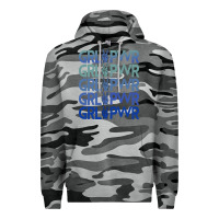 Slate Camo Girl Power Peace Premium Hoodie - Bettercallsaul