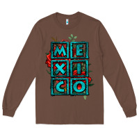Chestnut mexico with roses Long Sleeve Tee - Jasminsmagicworld