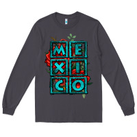 Smoke mexico with roses Long Sleeve Tee - Jasminsmagicworld