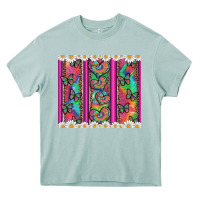 Arona tie dye hearts and butterfly with flowers Heavy Core Tee - Artiststas