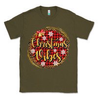 Army Green christmas vibes Classic Tee - AdoDesignShop