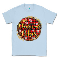Dusty Blue christmas vibes Classic Tee - AdoDesignShop