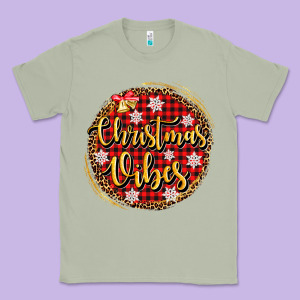 Christmas Vibes Classic Tee Designed By Adodesignshop