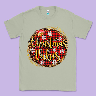 Christmas Vibes Classic Tee Designed By Adodesignshop