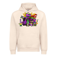 Sandshell mardi gras gnome truck Urban Hoodie - CowGirlArtShop