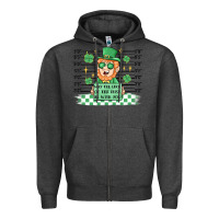 May The Luck Of The Irish Be With You Zipper Hoodie | Teevron
