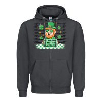Smoke may the luck of the irish be with you Zipper Hoodie - MaliasSmallBusiness