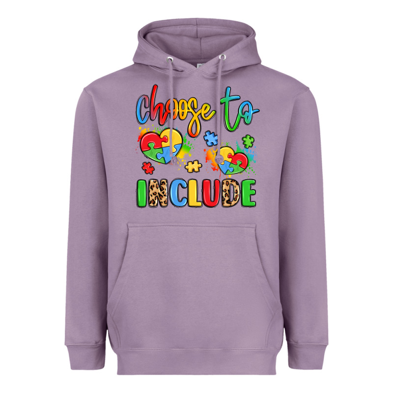 Choose To Include Heavyweight Hoodie by LillyAllenDesigns | Teevron