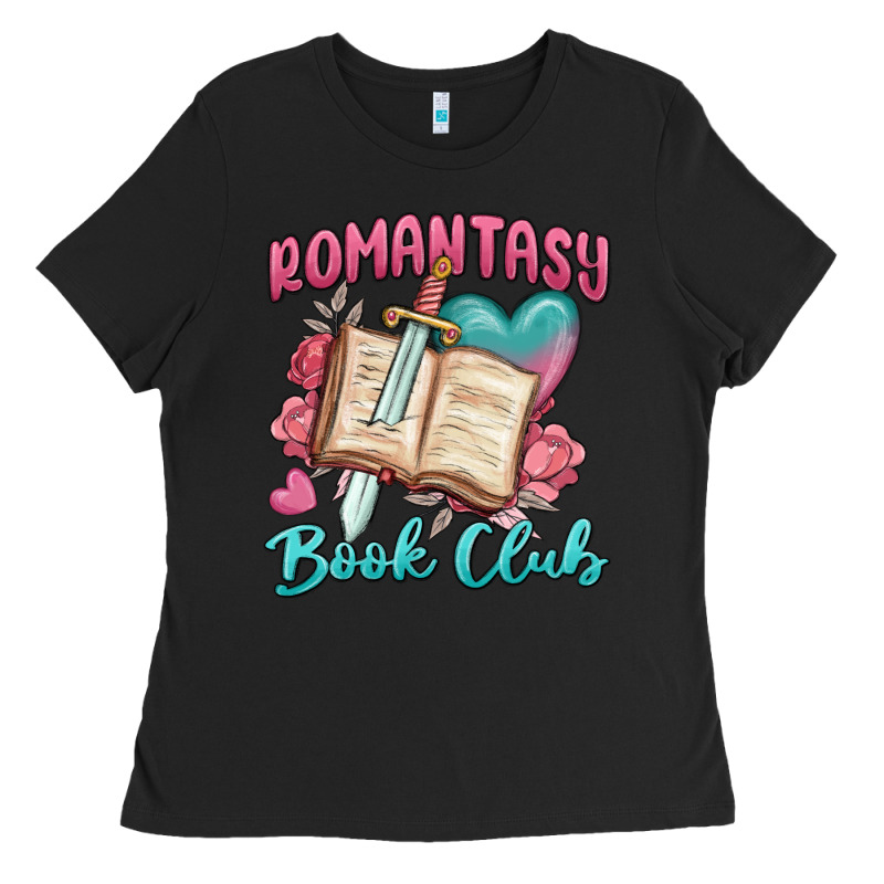 Romantasy Book Club Ladies Tee by MaliasSmallBusiness | Teevron